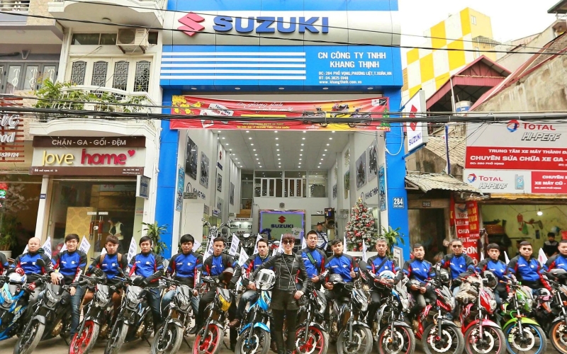 Phụ tùng xe máy Suzuki